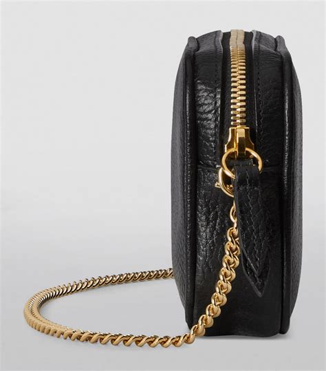 harrods gucci marmont mini|Womens Gucci black Mini Marmont Shoulder Bag .